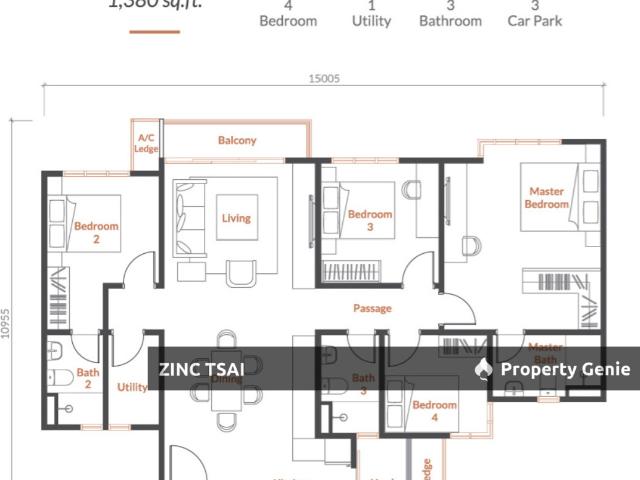 Serviced Residence for rent in Country Heights Damansara, Kuala Lumpur