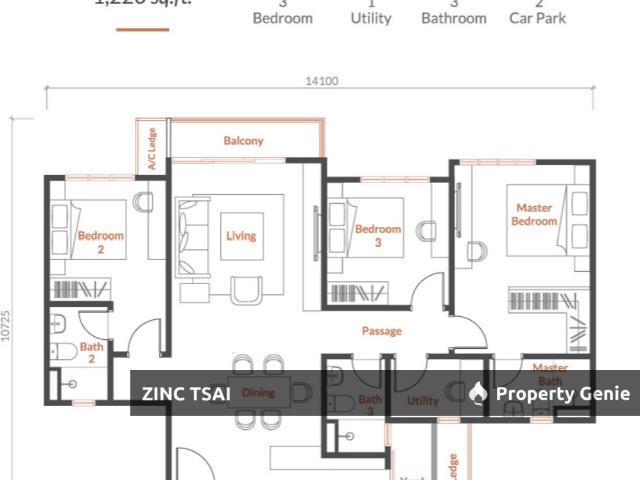 Serviced Residence for rent in Country Heights Damansara, Kuala Lumpur
