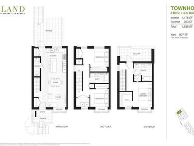 Townhouse for sale in City Centre, Surrey
