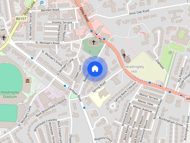 Townhouse for rent in Headingley Hill, Leeds