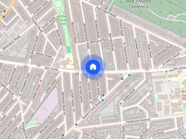 Townhouse for rent in Hanover & Queen's Park, Brighton