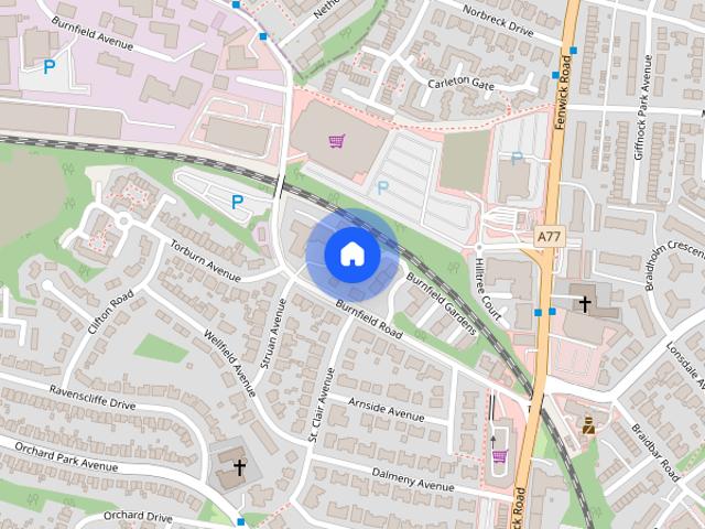 Apartment for rent in Orchard Park, Giffnock