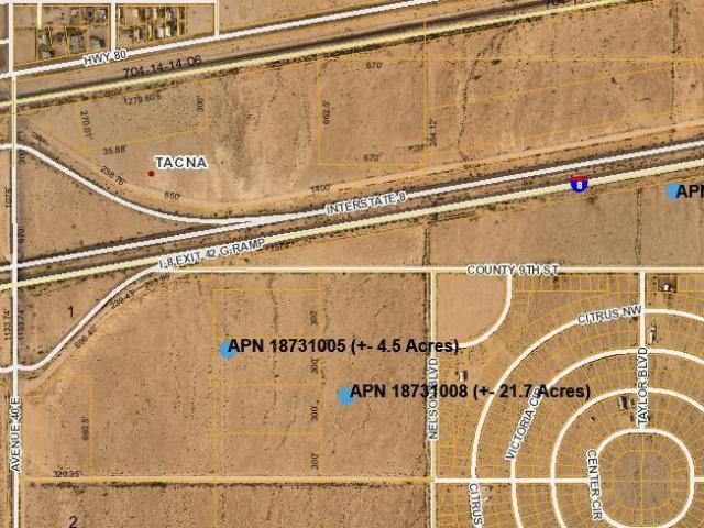 Land for sale in Tacna, Arizona