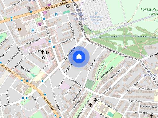 Apartment for rent in Hyson Green, Haddon