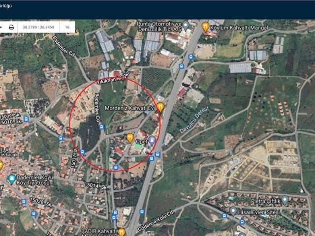 İzmir Merkez, İzmir içerisinde satılık Arsa