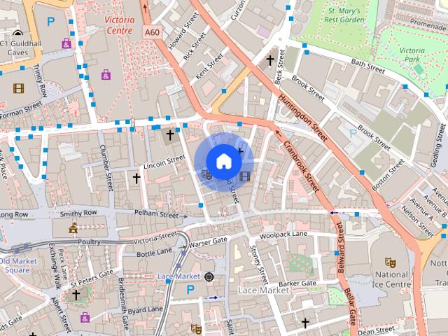 Apartment for rent in Lace Market, Nottingham