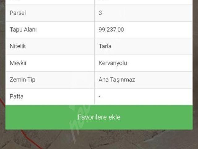 Ayışığı, Altınekin içerisinde satılık Arsa
