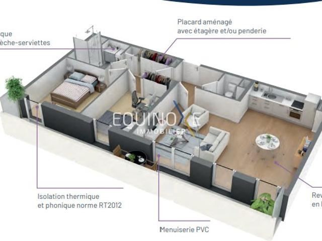 Appartement vente à Nantes, Saint-herblain