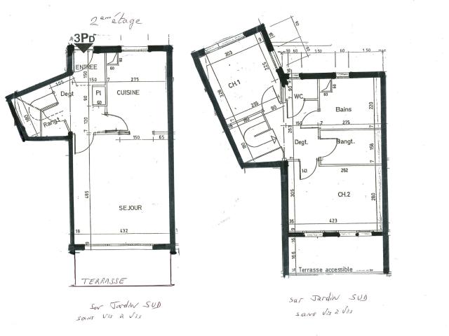 Duplex vente à Bobigny, Vaux-montreuil