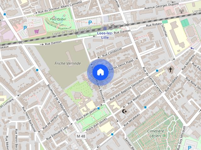Maison location à Lille, Loos