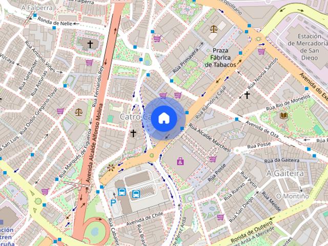 Apartamento en alquiler en A Coruña
