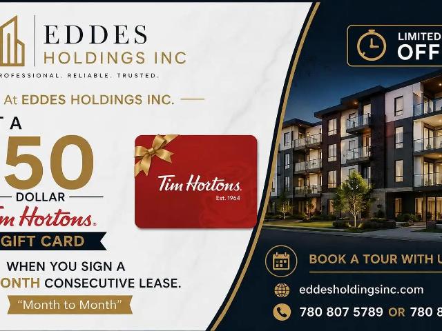 Apartment for rent in Wedgewood, Alberta