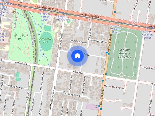 Apartment for rent in St Kilda East, Melbourne