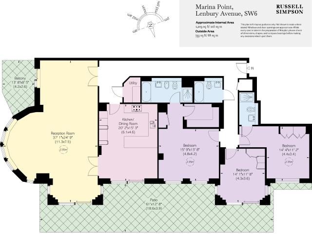 House for rent in Imperial Wharf, Greater London