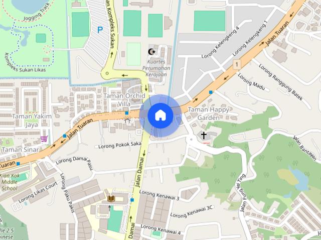 Room for rent in Taman Happy Garden, Kota Kinabalu