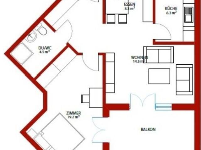 Apartment mieten in Bischofszell, Thurgau