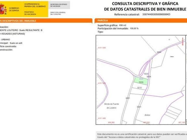 Local Comercial en venta en Vegadeo