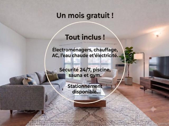 Apartment for rent in St. Leonard's, Quebec
