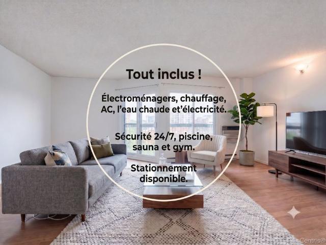 Apartment for rent in St. Leonard's, Quebec