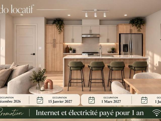 Apartment for rent in Belvédère, Notre-Dame-de-l'Île-Perrot