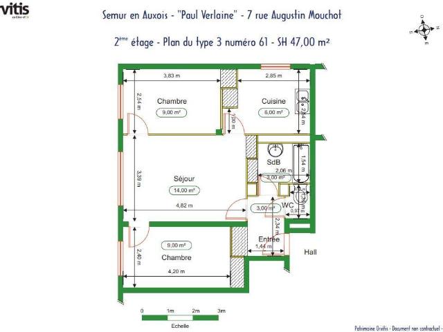 Appartement location à Semur-en-Auxois, Côte-d'Or
