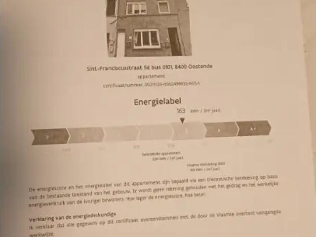 Appartement location à Hazegras, Oostende