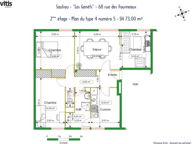 Appartement location à Le Fourneau, Saulieu