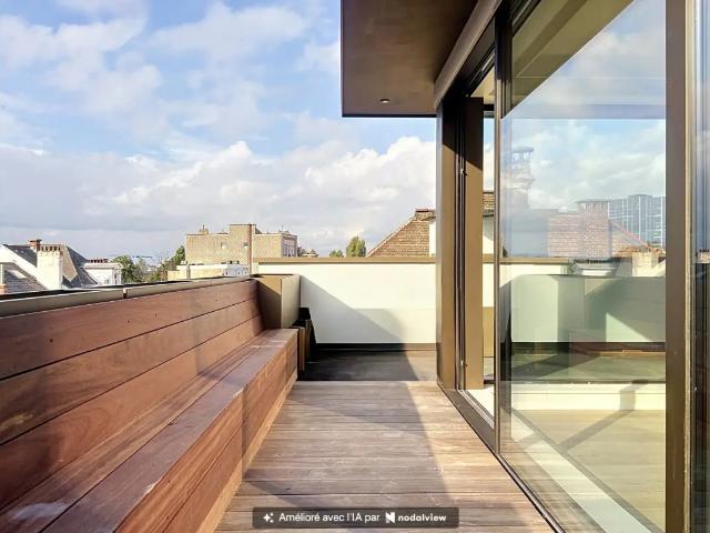 Penthouse location à Bascule, Ixelles - Elsene