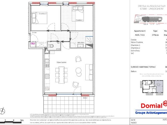 Appartement location à Strasbourg, Lingolsheim