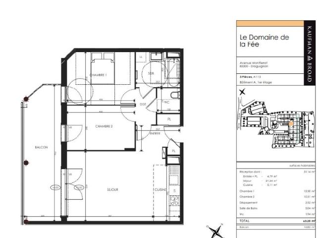Appartement location à Arrondissement de Draguignan, Draguignan