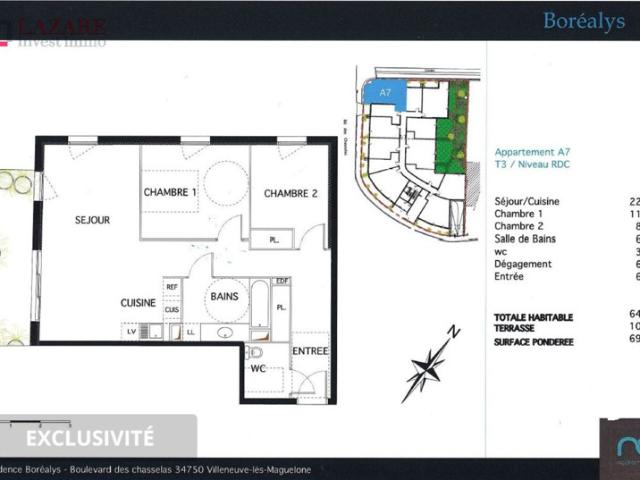 Appartement location à Montpellier, Villeneuve-lès-maguelone