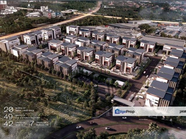 Warehouse for sale in Kajang, Langat