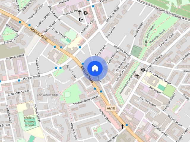 Apartment for rent in Hyson Green, Haddon