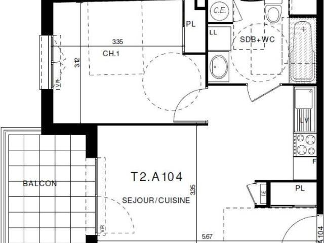 Appartement location à Herbet, Clermont-Ferrand