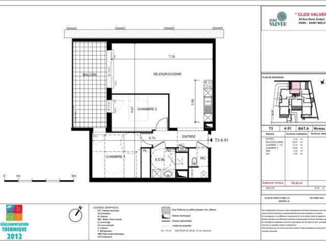 Appartement vente à Saint-Malo, Bretagne