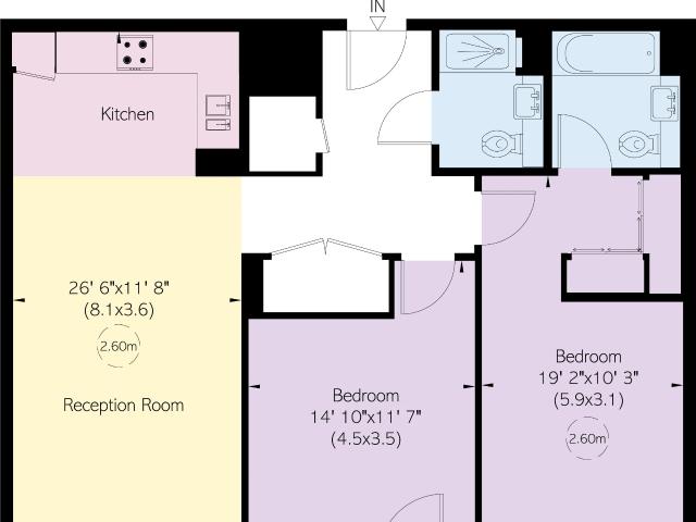 Apartment for rent in Sands End, Greater London