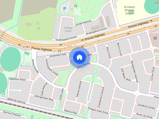 Townhouse for rent in Arena Estate, Melbourne