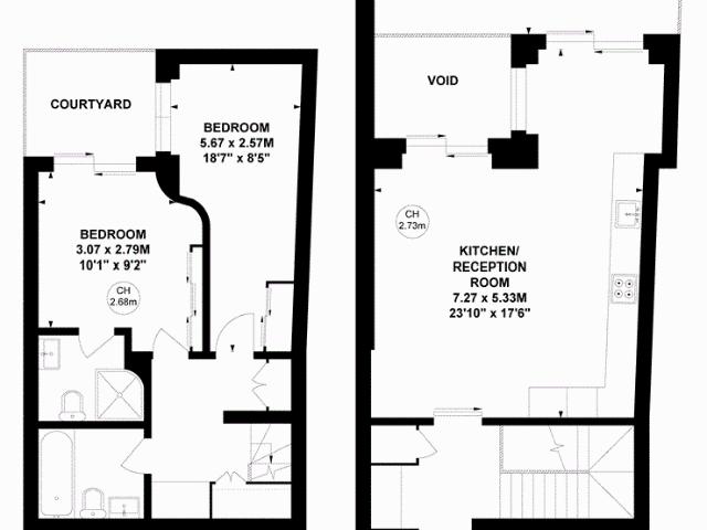 Apartment for rent in Mortlake, Greater London