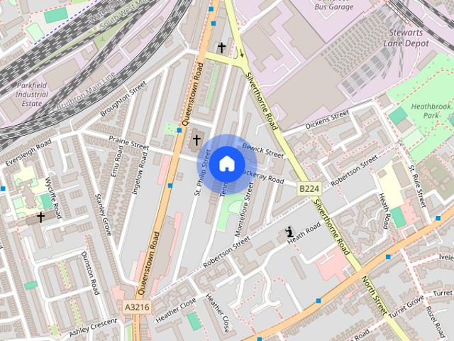 House for rent in Clapham Junction, Cat Hill