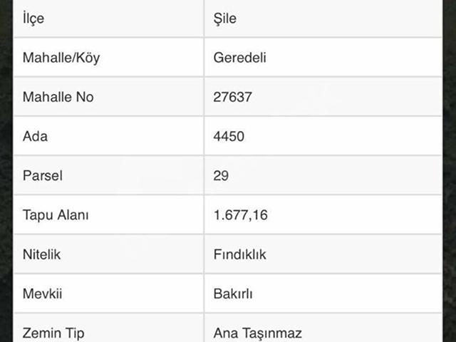 Şile, İstanbul içerisinde satılık Arsa