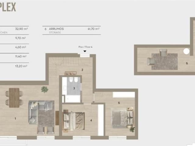 Apartamento venda em Bairro das Barreiras, Montijo