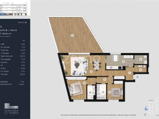 Apartamento venda em Porto