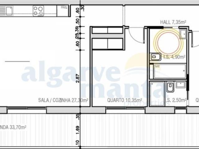 Apartamento venda em Vila Real De Santo António, Faro
