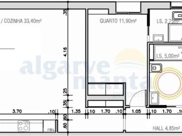 Apartamento venda em Vila Real De Santo António, Faro