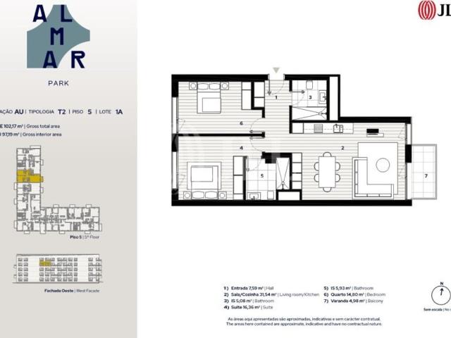 Apartamento venda em Chegadinho, Almada