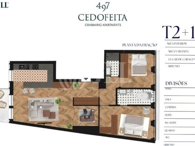 Apartamento venda em Porto, Cedofeita