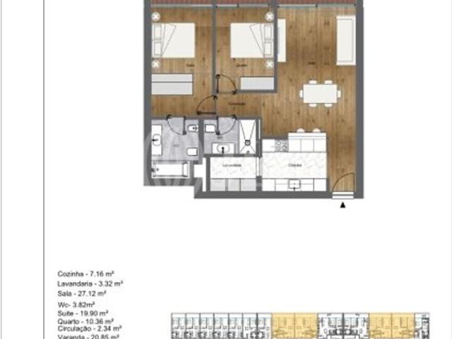 Apartamento venda em Devesas, Vila Nova De Gaia