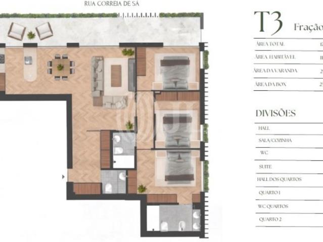 Apartamento venda em Porto, Lordelo Do Ouro