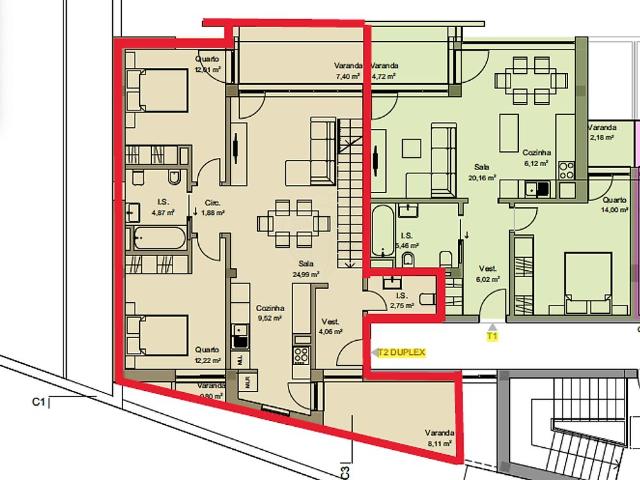 Apartamento venda em Repeses e São Salvador, Viseu