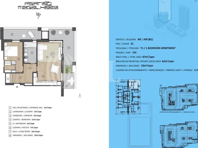 Apartamento venda em Porto